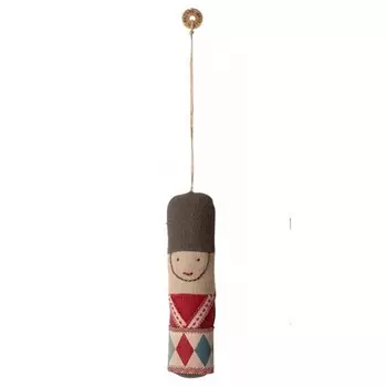 Maileg Текстильная елочная игрушка Солдатик