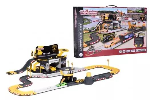 Majorette Парковка Creatix Lamborghini и 2 машинки