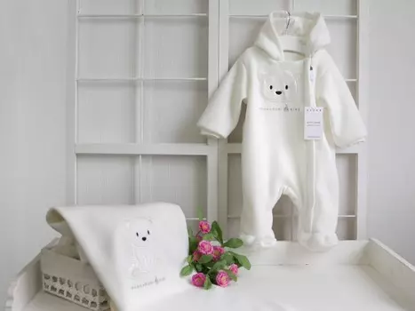 Makkaroni Kids Комбинезон Умка Полярный мишка