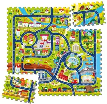 Malamalama Напольный пазл Город