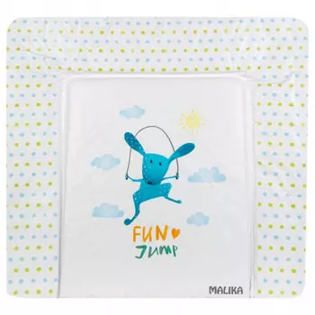 Malika Накладка для пеленания Fun Jump Зайчик 82х73