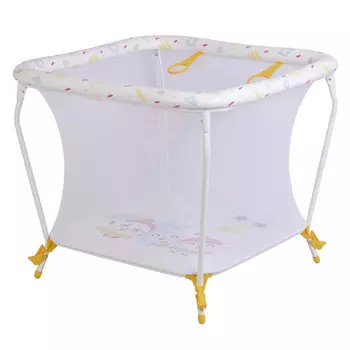 Манеж Polini kids Квадрат Малышарики Солнечный день