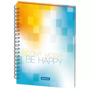 Mariner Бизнес-тетрадь Be Happy А4 120 листов