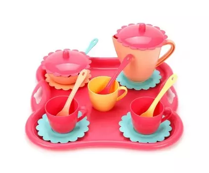 Mary Poppins Чайный набор с подносом Карамель (16 предметов)