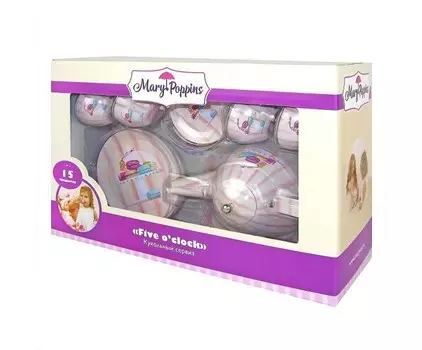 Mary Poppins Набор металлической посуды Макарон (15 предметов)