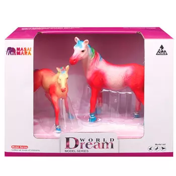 Masai Mara Набор фигурок животных Семья сказочных лошадей 2 шт.