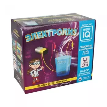 Master IQ Набор для экспериментов. Электролиз