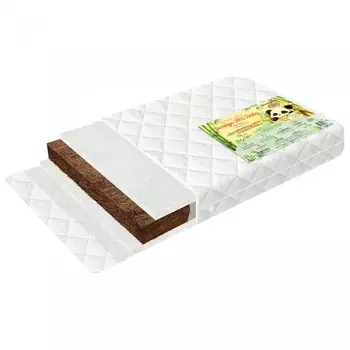 Матрас BoomBaby Бамбук-ЭКО-дабл 60х120х10 см