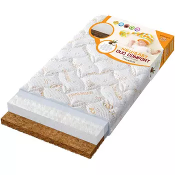 Матрас BoomBaby NewBaby Duo Comfort 119х59х10