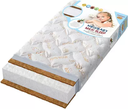 Матрас BoomBaby NewBaby Maxi Sleep 160x80 см