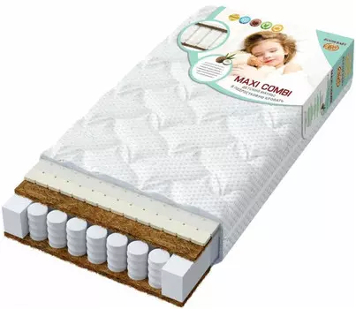 Матрас BoomBaby пружинный Maxi Combi 160х80