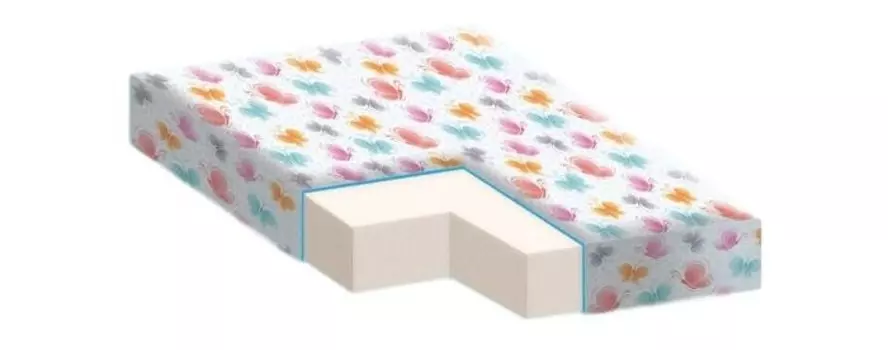 Матрас Farfello Light бязь 120х60х10