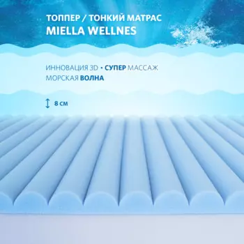 Матрас Miella Wellnes 195x160x8