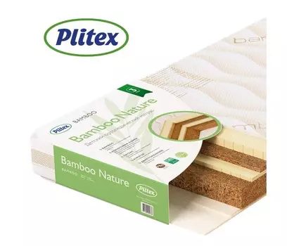 Матрас Plitex Bamboo Nature 125х65х11