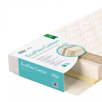 Матрас Plitex EcoFlex Cotton 119х60х12