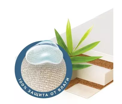 Матрас Plitex Юниор Waterproof 119х60х12 см