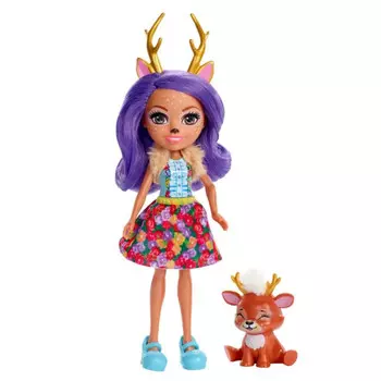 Mattel Кукла Enchantimals Данэсса Оленни с питомцем Спринт