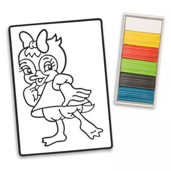 Maxi Art Картина пластилином Уточка 12х18 см