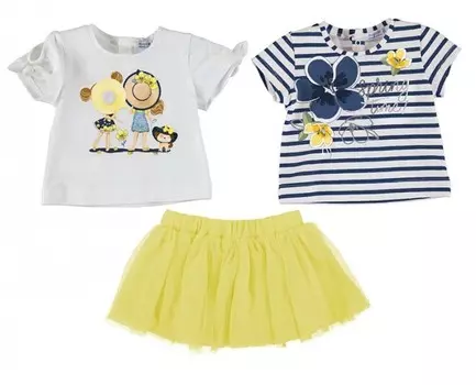 Mayoral Комплект для девочки (юбка, футболка 2 шт.) 1997