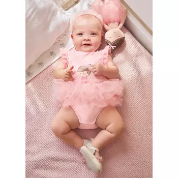 Mayoral Newborn Боди и повязка 1732