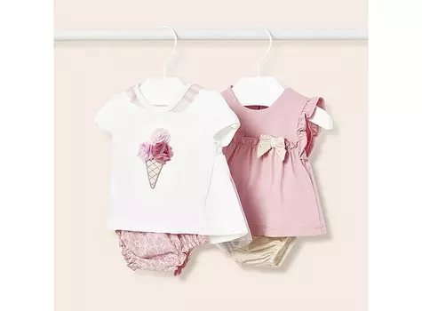 Mayoral Newborn Комплект для девочки Мороженое