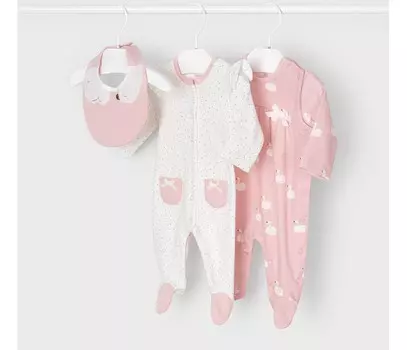 Mayoral Полукомбинезон для девочки Newborn 2 шт. 2609