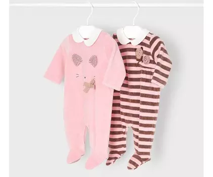 Mayoral Полукомбинезон для девочки Newborn 2 шт. 2610