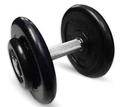 MB Barbell Гантель профи 13.5 кг