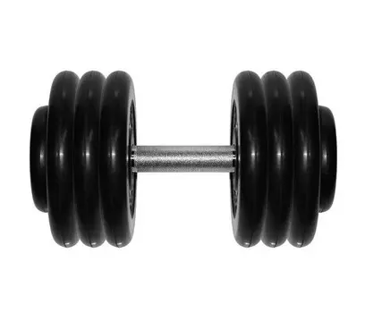 MB Barbell Гантель профи 33.5 кг