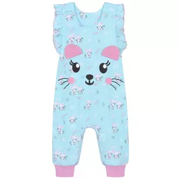 Мелонс Полукомбинезон для девочки Мышь в кармане