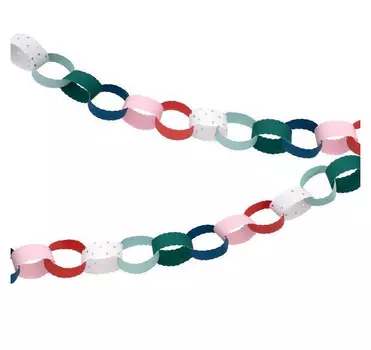 MeriMeri Гирлянда Новый Год из бумажных колец