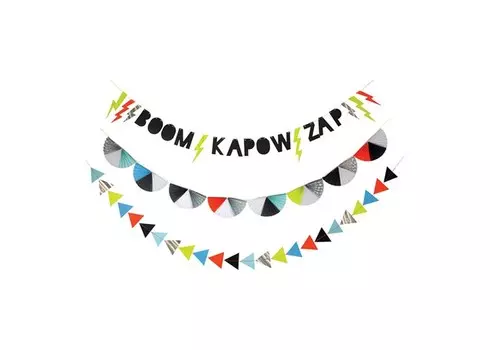 MeriMeri Гирлянда Супергерои