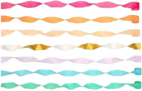 MeriMeri Гирлянда Яркий серпантин