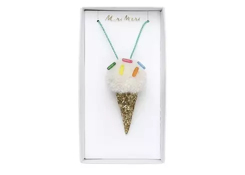 MeriMeri Колье Мороженое Помпон
