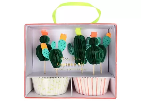 MeriMeri Набор для капкейков Кактус
