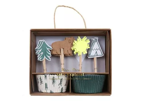 MeriMeri Набор для капкейков Лес