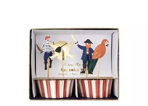 MeriMeri Набор для капкейков Пираты