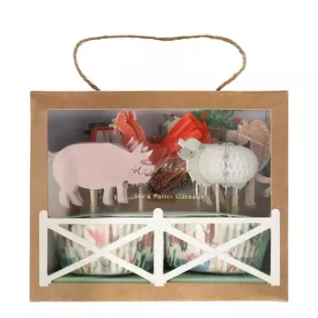 MeriMeri Наборы для капкейков Ферма