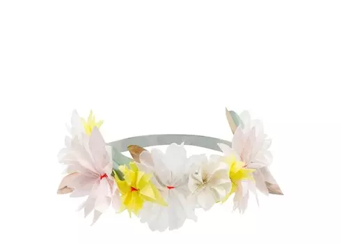 MeriMeri Ободок с желтыми цветами