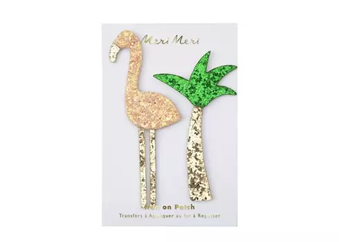 MeriMeri Пэтчи Тропические с блестками 2 шт.