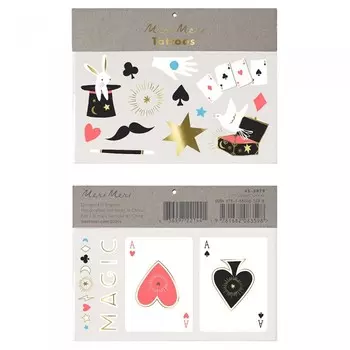 MeriMeri Переводные татуировки Фокусы