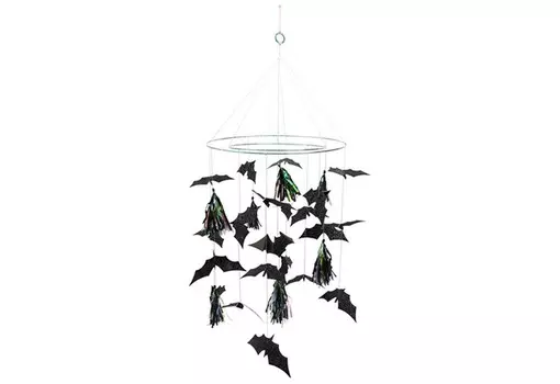 MeriMeri Подвеска из ткани и бумаги Летучая мышь