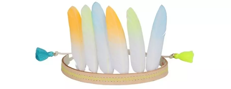 MeriMeri Повязка на голову Перья