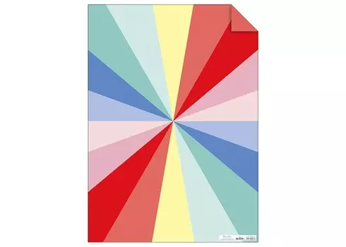 MeriMeri Рулон для упаковки подарков Цветное колесо