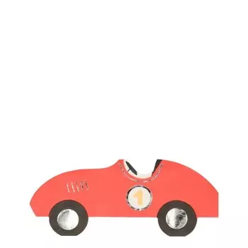 MeriMeri Салфетки Гоночная машинка