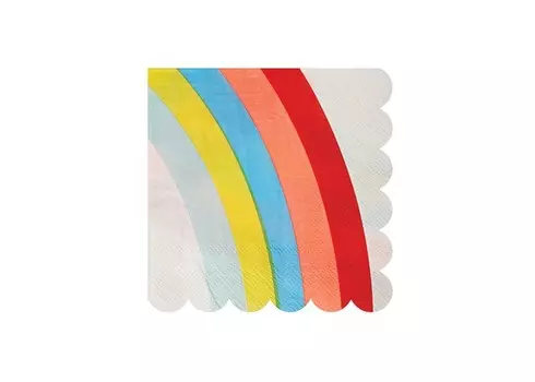 MeriMeri Салфетки маленькие Радуга
