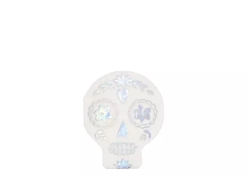 MeriMeri Салфетки с голографией Сахарный череп 16 шт.