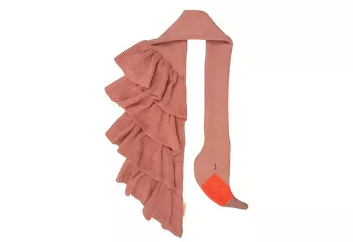 MeriMeri Шарф вязаный Фламинго