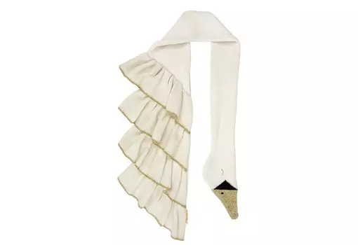 MeriMeri Шарф вязаный Лебедь