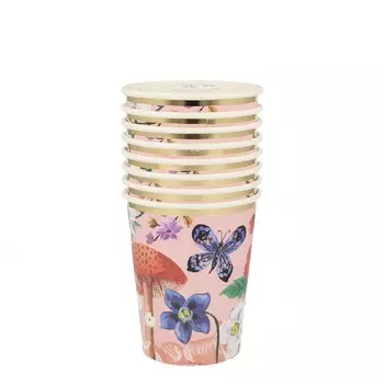 MeriMeri Стаканы Натали Лете Цветы 8 шт.